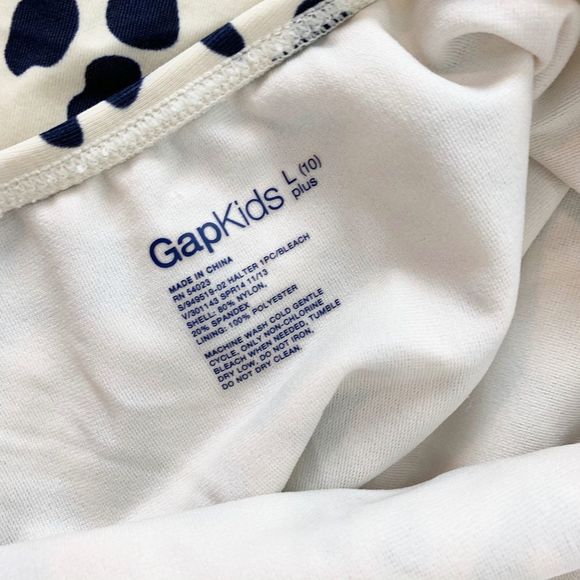 Gap Kids Cheetah Pattern Halter One Piece Suit LP - Picture 6 of 7